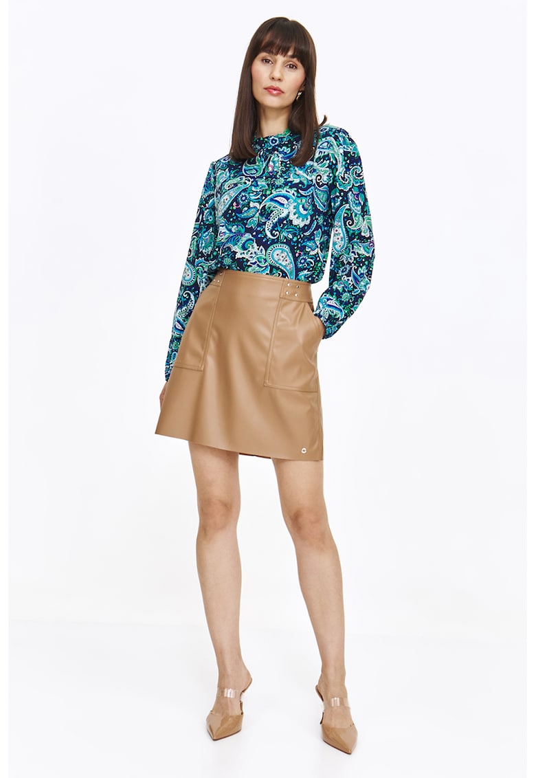 Fusta dreapta de piele ecologica