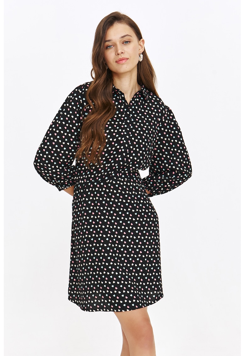 Rochie scurta cu model floral