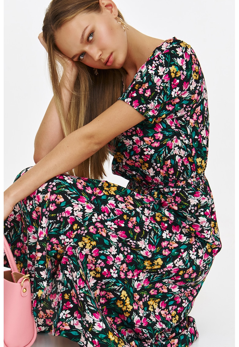 Rochie midi cu imprimeu floral