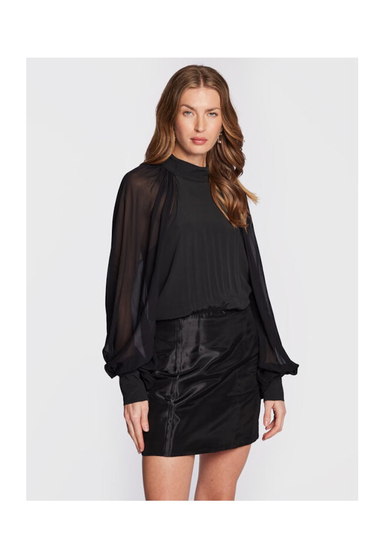 Rochie dama - Wardrobe - 301413615 - Acetat/Matase - Negru - Negru