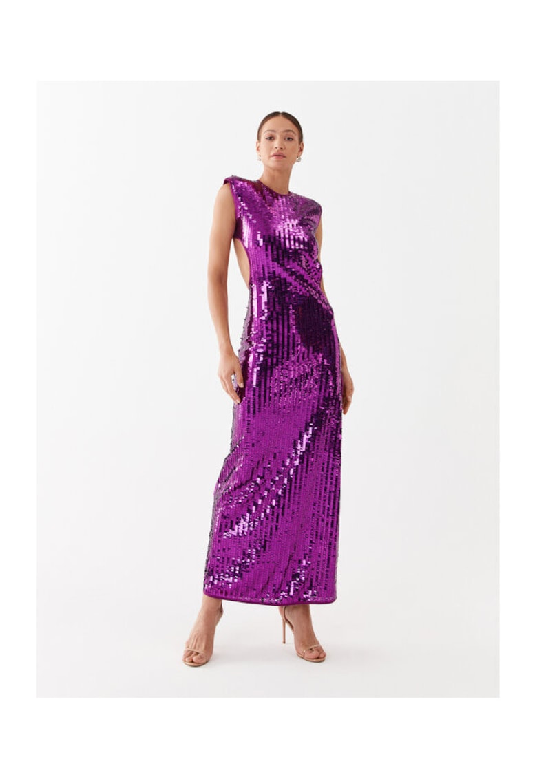 Rochie dama - Wardrobe - 302360857 - Poliester - Violet - Violet