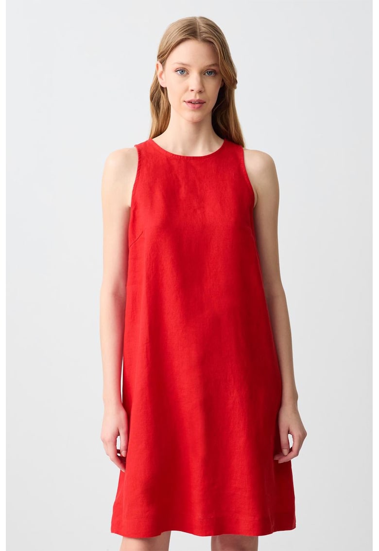 Rochie de in cu croiala in A