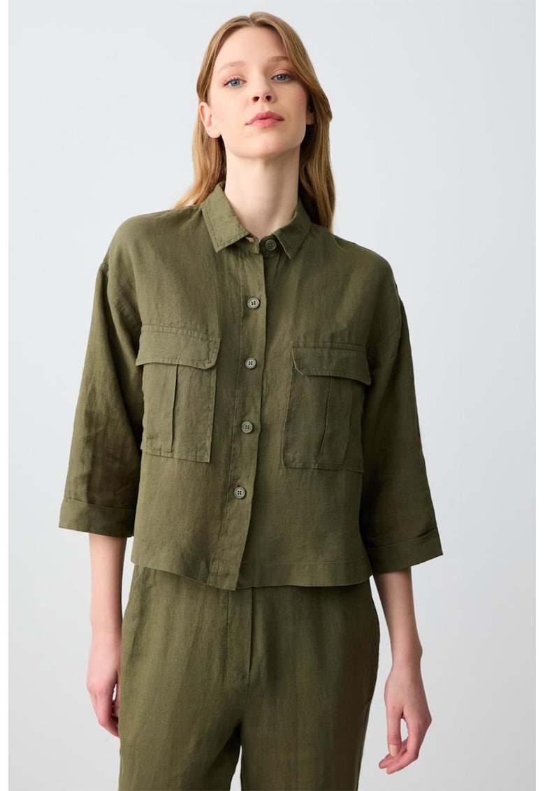 Camasa lejera din in