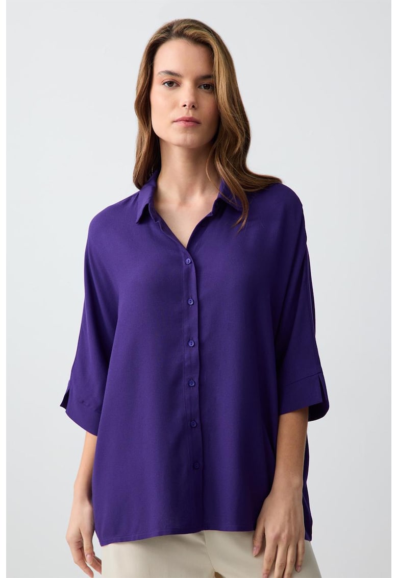 Camasa lejera cu maneci 3/4