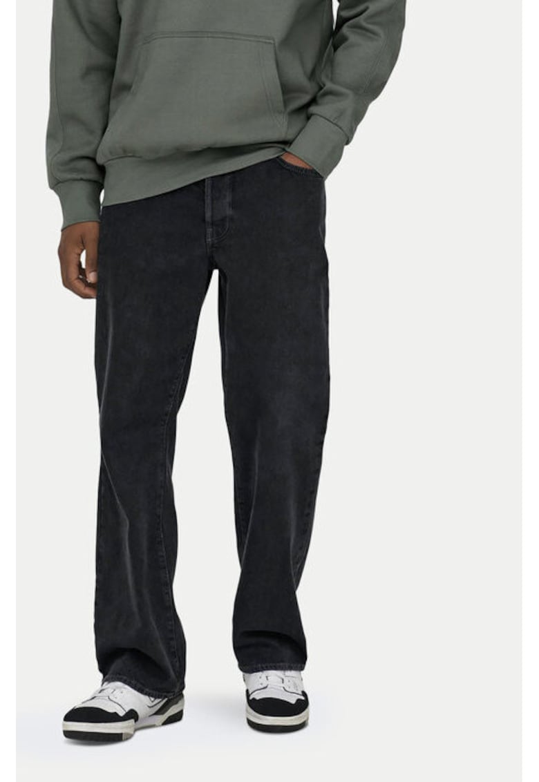 Blugi barbati - 304695193 - Bumbac/Bumbac - Negru Blugi barbati - 304695193 - Bumbac/Bumbac - Negru