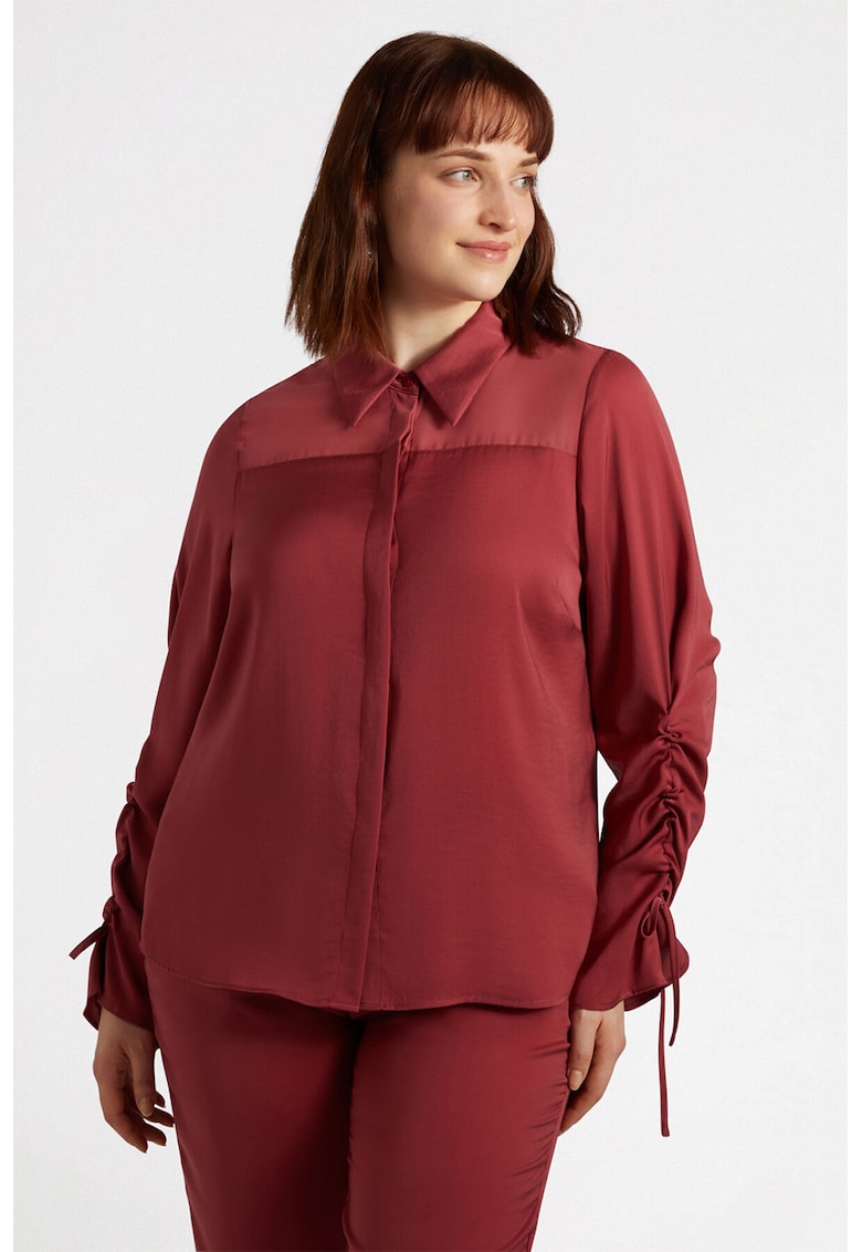 Bluza uni cu nasturi