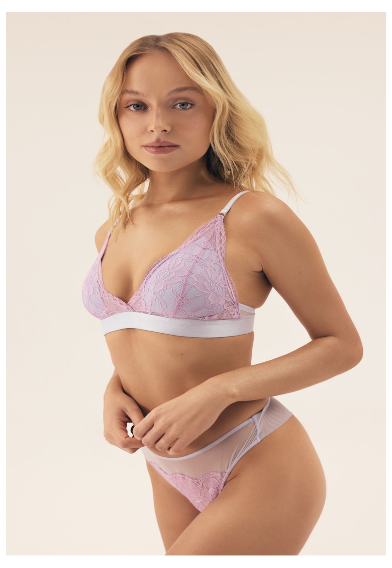 Sutien Clasic Albastru Aprins - Albastru aprins
