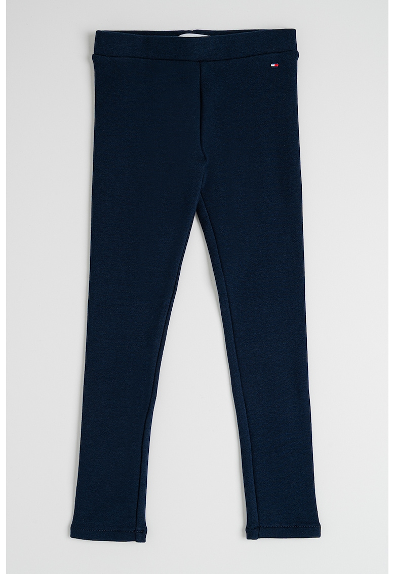 Colanti cu talie inalta si logo discret