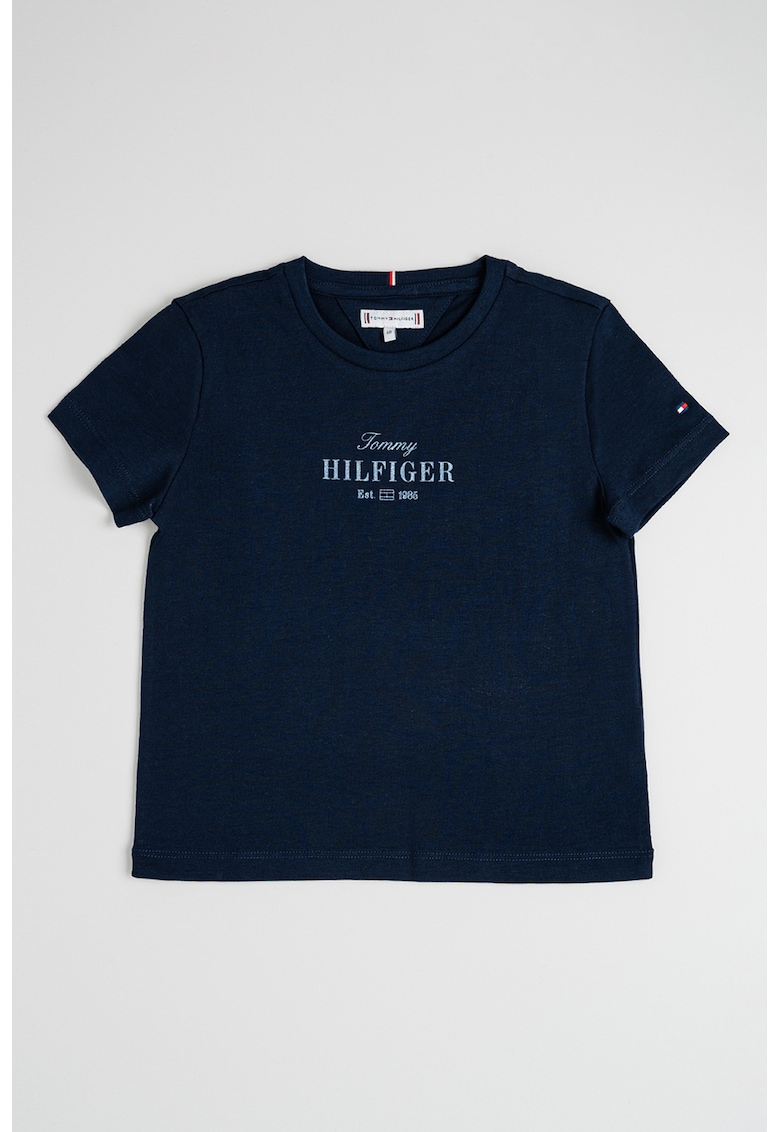 Tricou cu logo stralucitor