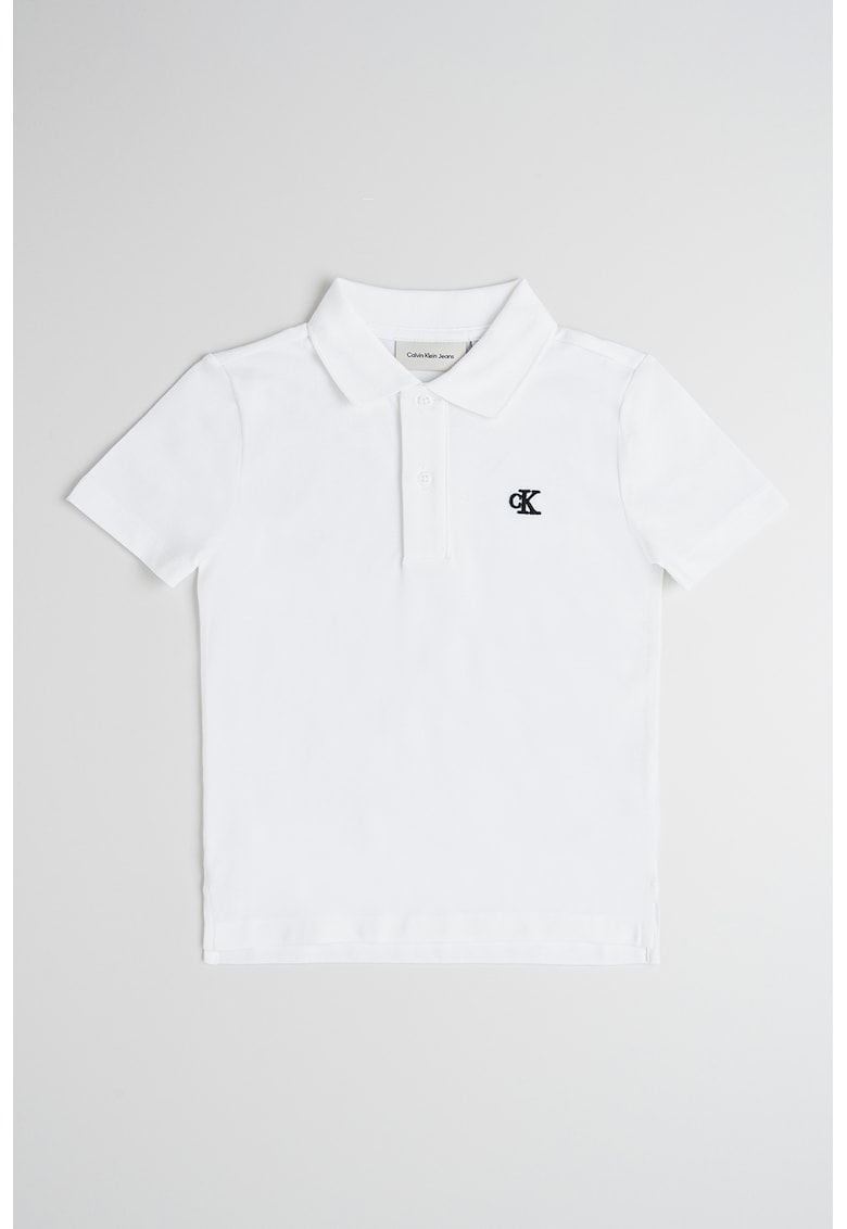 Tricou polo cu logo brodat