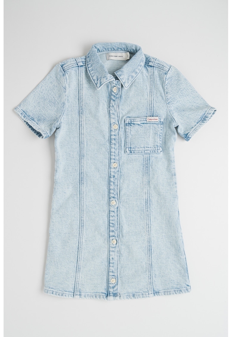 Rochie slim fit din denim