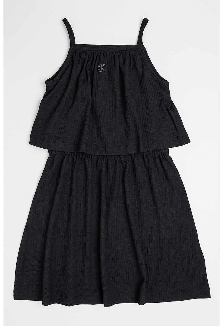 Rochie evazata cu logo