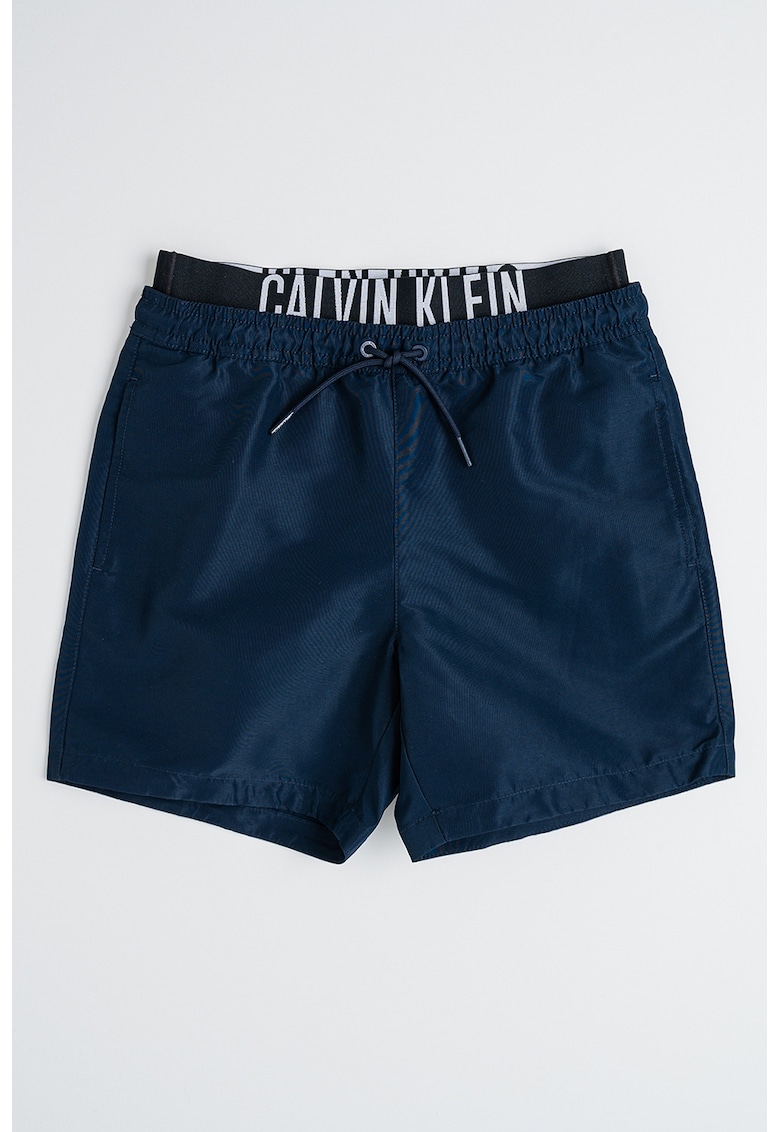 Pantaloni scurti cu logo - Albastru ultramarin