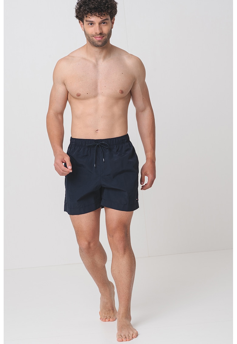 Pantaloni scurti de baie cu talie ajustabila - Albastru ultramarin