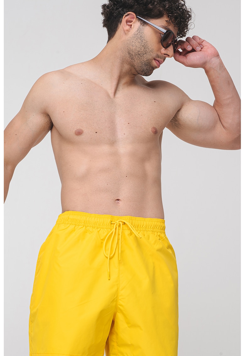 Pantaloni scurti de baie cu talie ajustabila