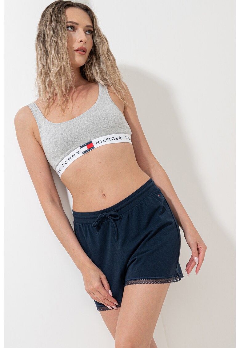 Pantaloni scurti de pijama din amestec de bumbac organic