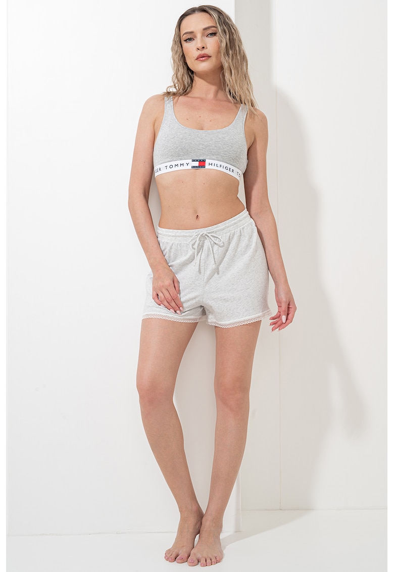 Pantaloni scurti de pijama din amestec de bumbac organic