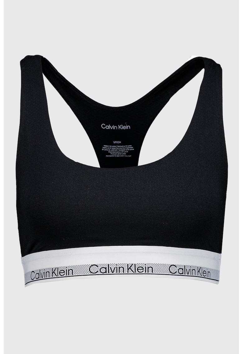 Bustiera din amestec de modal cu banda logo