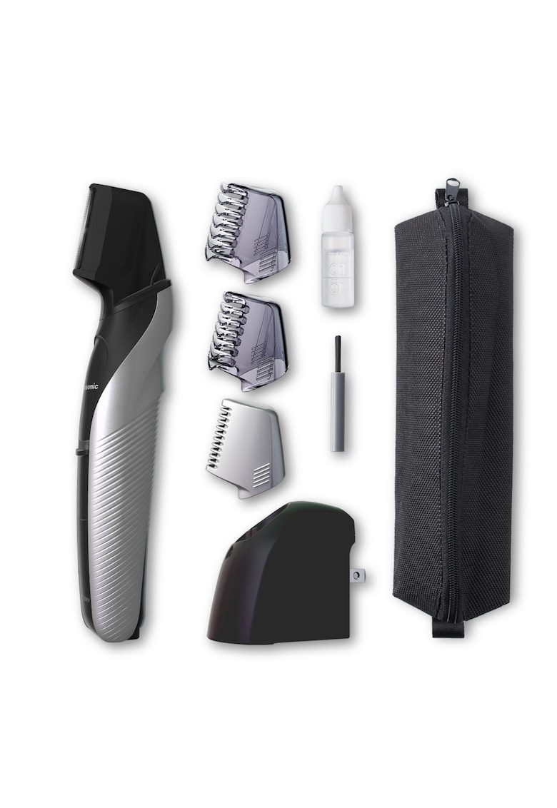 Trimmer pentru parul corporal - lavabil - accesoriu pentru zone sensibile - Argintiu