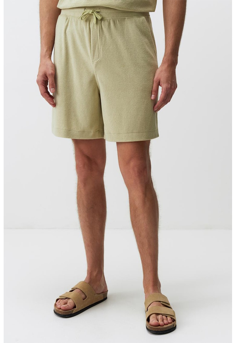 Pantaloni scurti cu snur si buzunare laterale