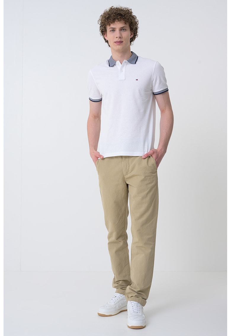 Tricou polo din amestec de in