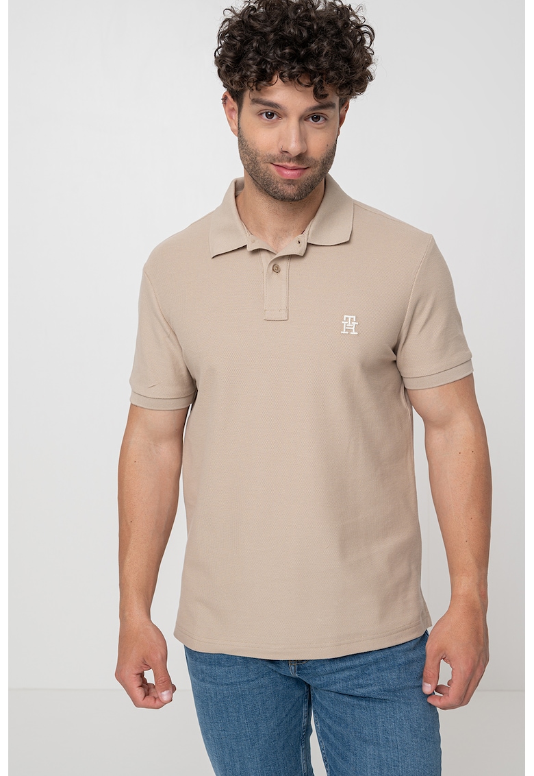Tricou polo din bumbac organic