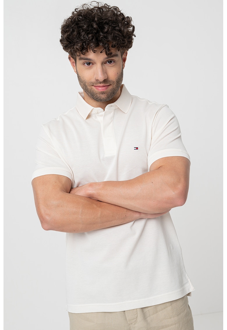Tricou polo de bumbac pique