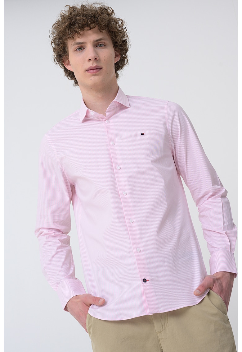 Camasa de bumbac cu logo