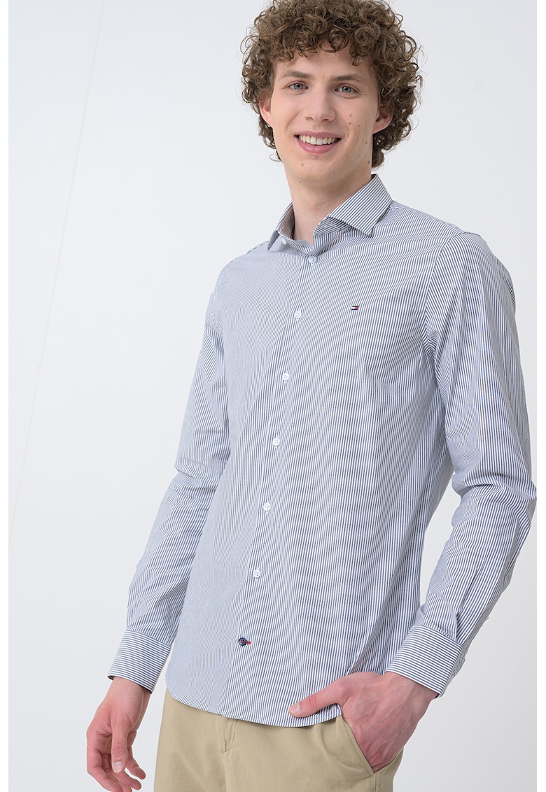 Camasa de bumbac cu logo