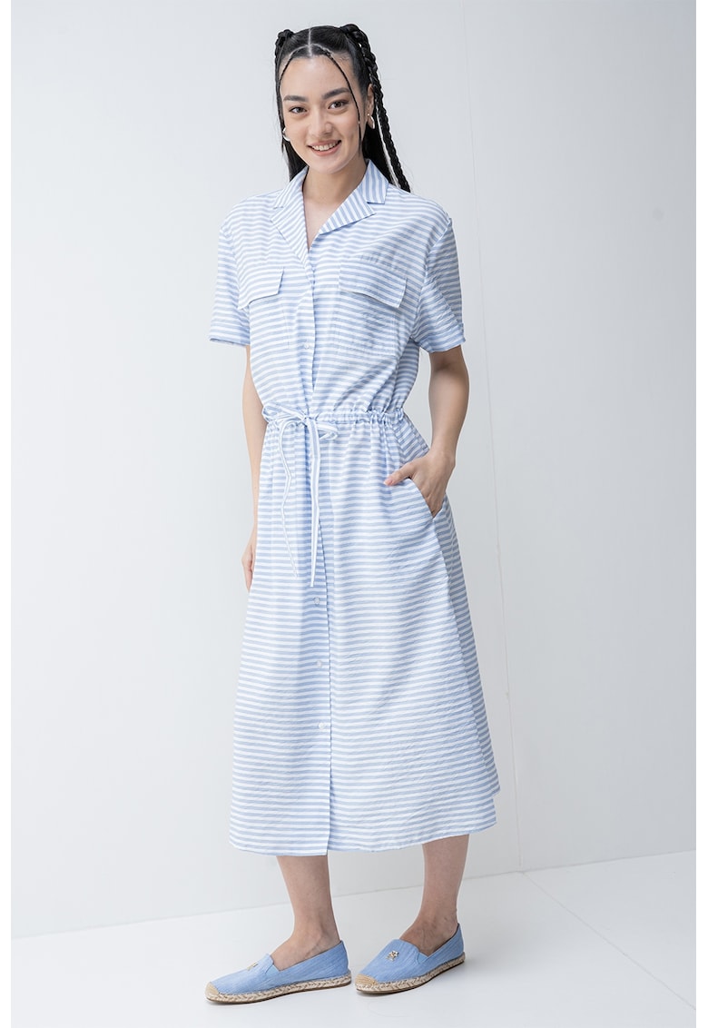 Rochie-camasa cu dungi