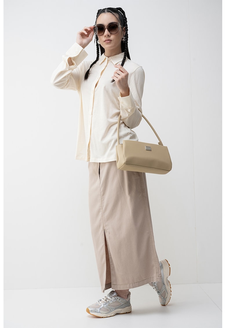 Camasa din amestec de bumbac organic Calico