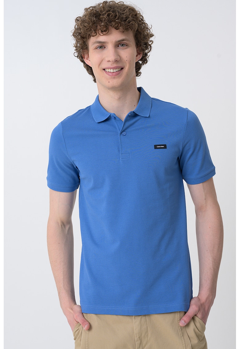 Tricou polo slim fit