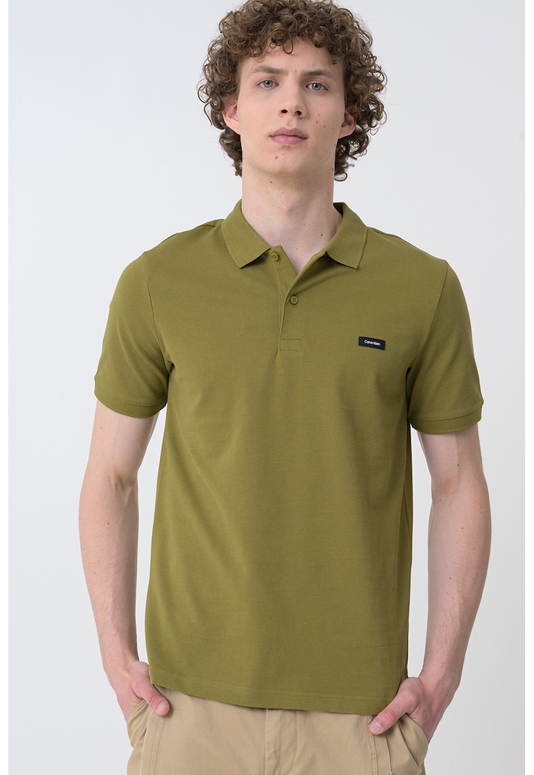 Tricou polo slim fit