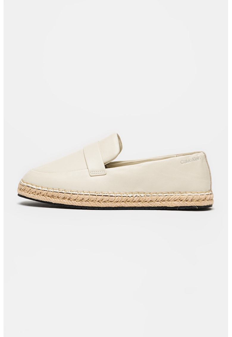 Pantofi loafer din piele cu detaliu logo