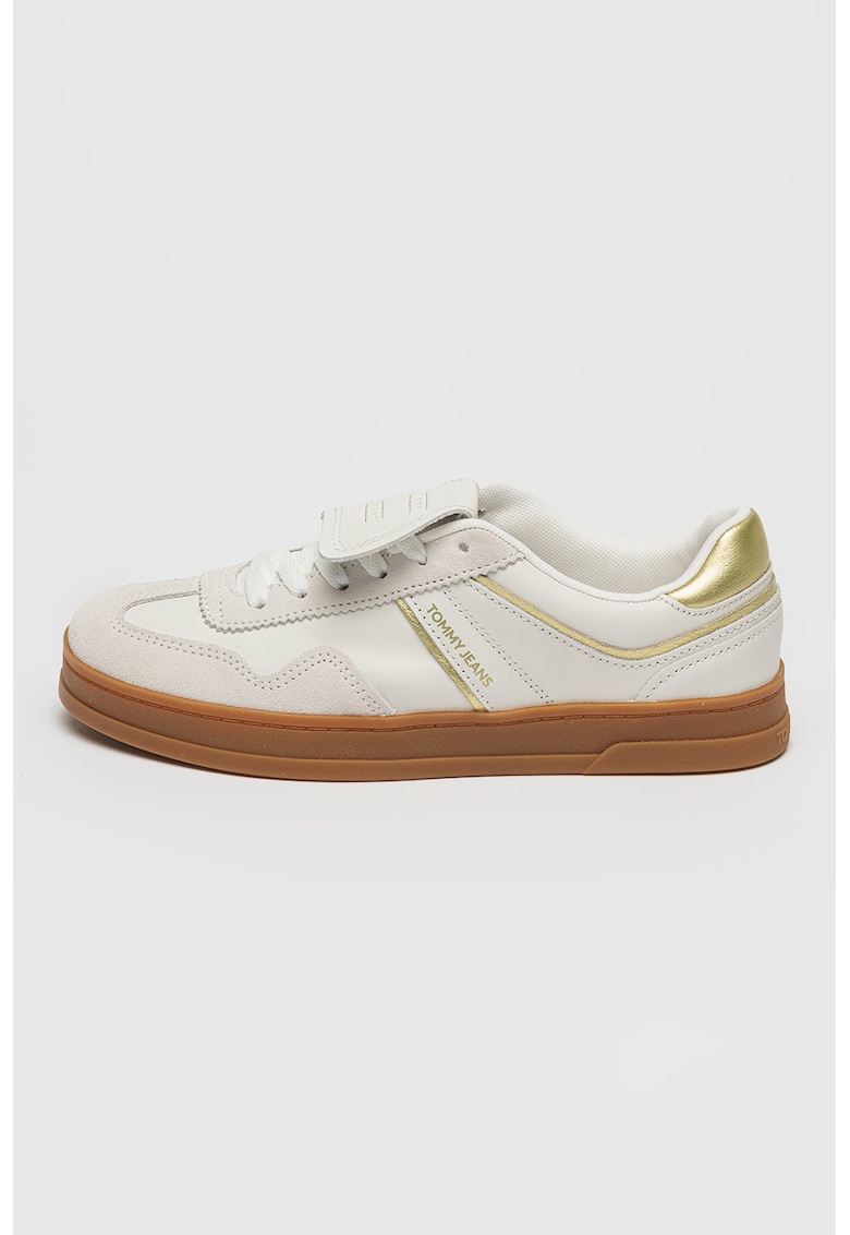 Pantofi sport din piele cu clapa The Greenwich