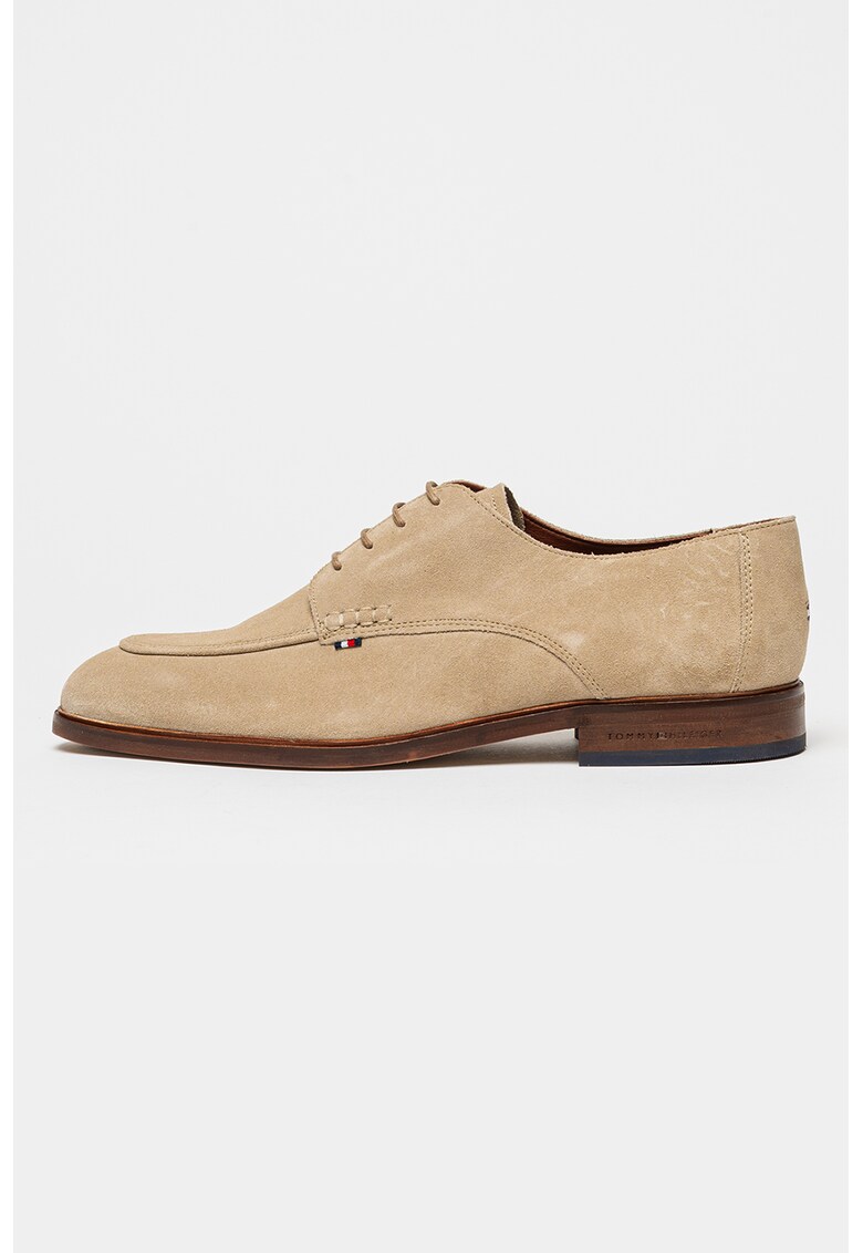 Pantofi din piele intoarsa Unit - Bej