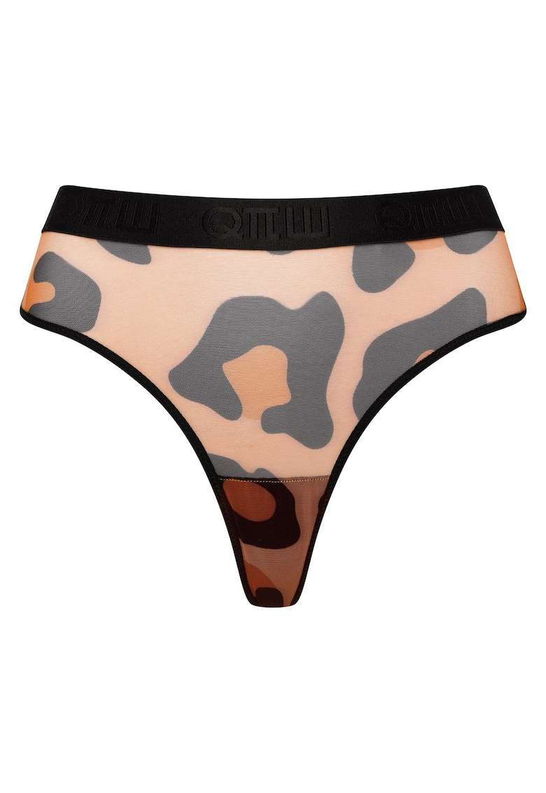 Chiloti tip tanga Wild Robert Kupisz X Leopard - Multicolor