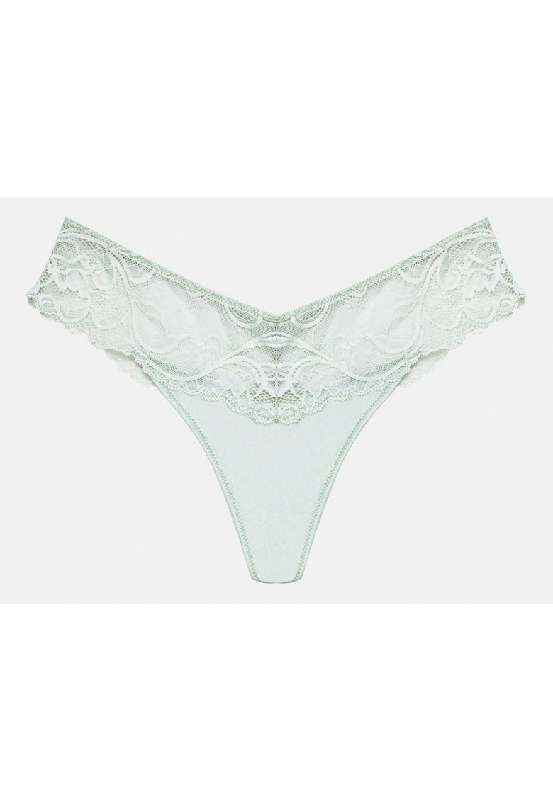 Chiloti de tip tanga Kasumi Verde - Verde