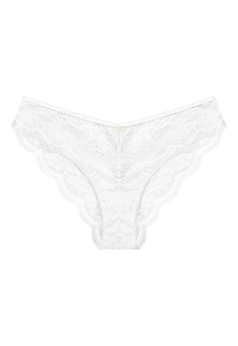 Chiloti de tip figi Katherine Alb - Alb