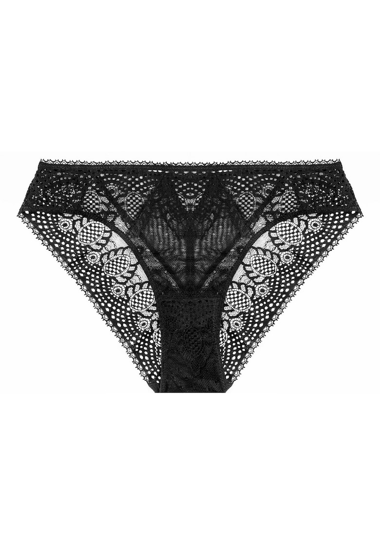 Chiloti de tip figi Marvela Negru - Negru
