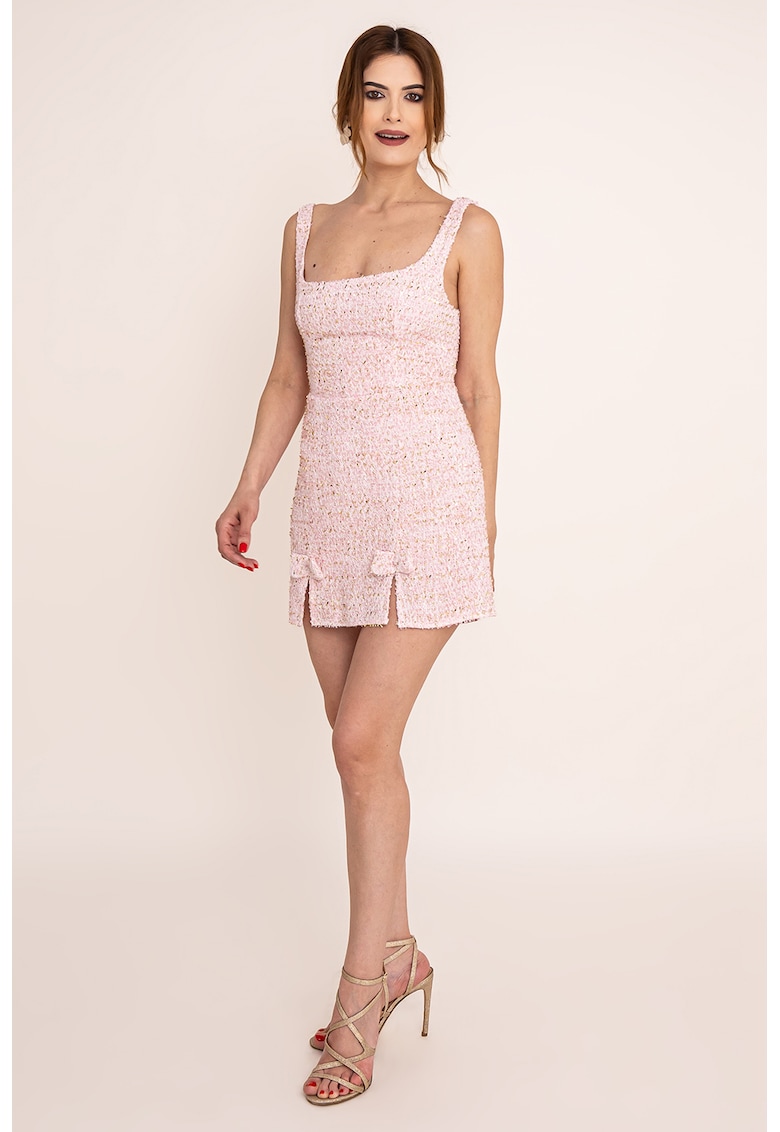 Rochie scurta cu croiala cambrata Nerissa