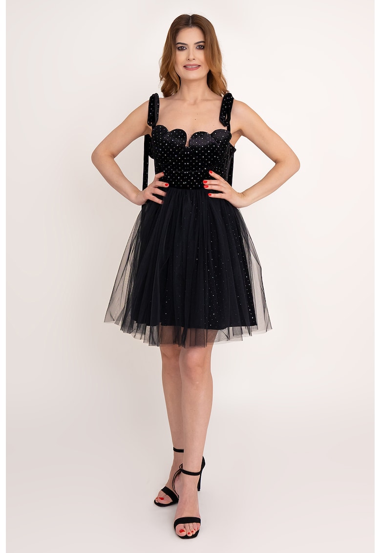 Rochie scurta fara maneci Heart