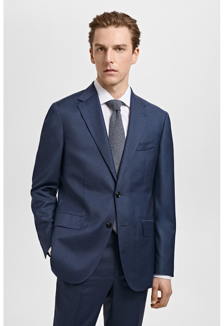 Sacou slim fit din lana