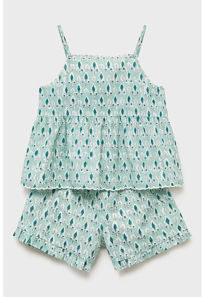 Pijama scurta cu model Pijama scurta cu model