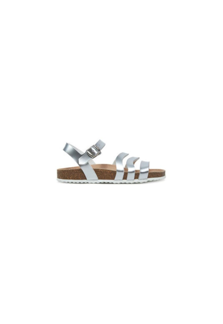 Sandale dama 304461668 - Piele ecologica - Argintiu - Argintiu