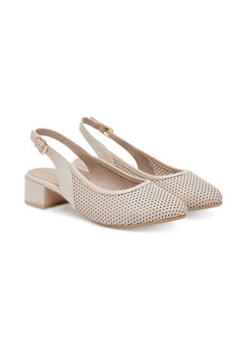 Sandale dama 304671784 - Piele naturala - 40.5 EU - Bej