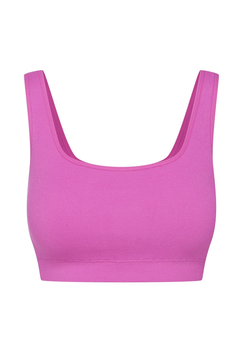 Sutien tipul top Larleen Roz aprins - Roz aprins