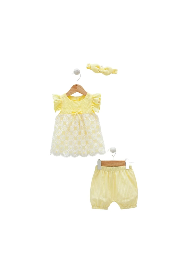 Compleu fete -  cu bentita - 3 piese - TKK8150