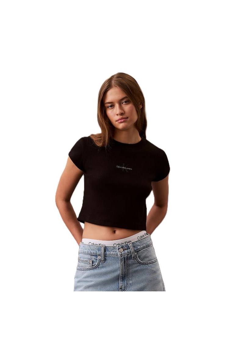 Tricou  pentru Femei - monogram baby tee - LV047AB802-UB1 - Negru