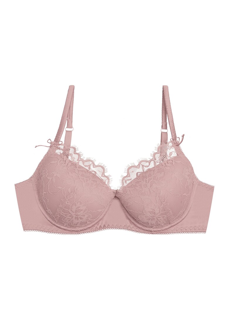 Sutien Push-up Blithely Roz murdar - Roz murdar